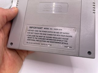 Super Nintendo SNES Super Mario World SNSP-MW-UKV-