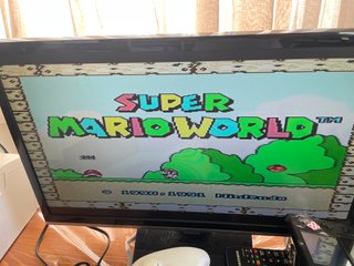 Super Nintendo SNES Super Mario World SNSP-MW-UKV-