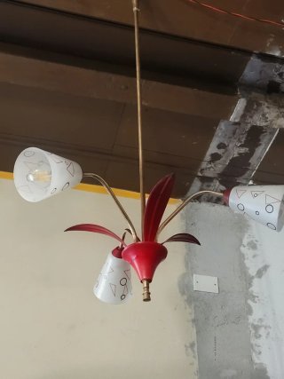 Lampada Sospensione Stilnovo Anni'50