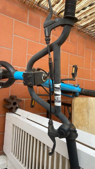 Bicicleta BMX azul