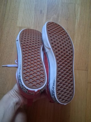Zapatillas Vans Rojas