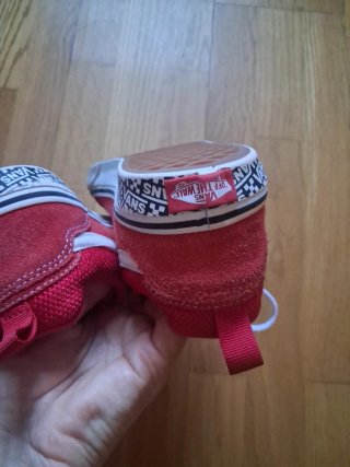 Zapatillas Vans Rojas