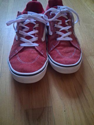 Zapatillas Vans Rojas