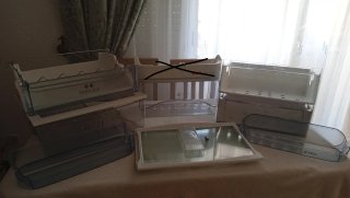 Baldas, cajones y estantes frigorífico Edesa