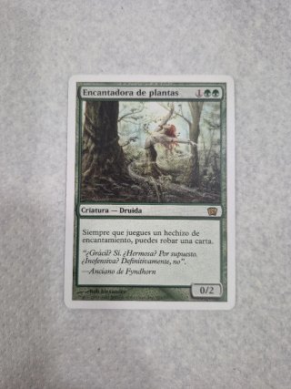 Encantadora de plantas MTG Carta Magic