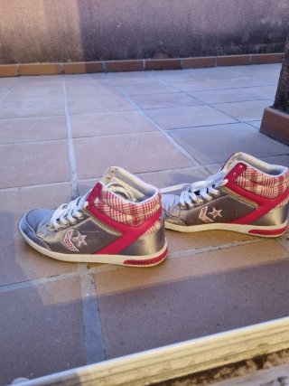 Converse Weapon Plataforma Rosa
