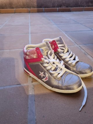 Converse Weapon Plataforma Rosa