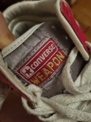 Converse Weapon Plataforma Rosa