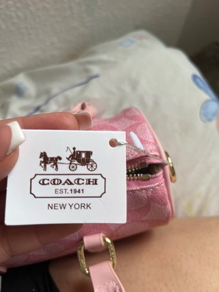 Bolso Coach Rosa Nuevo