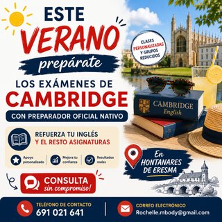Clases de Inglés y refuerzo escolar