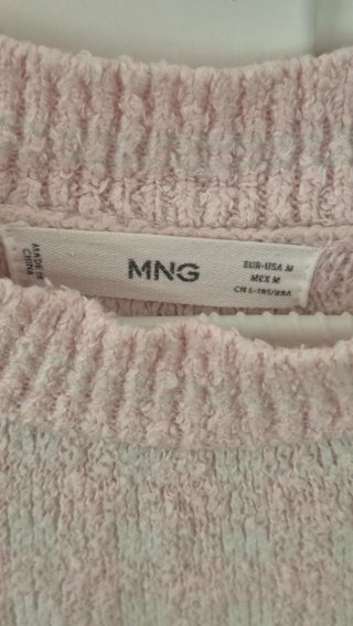 Jersey MANGO Rosa Talla M