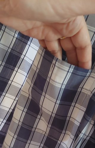 Camisa de cuadros Dustin Talla L
