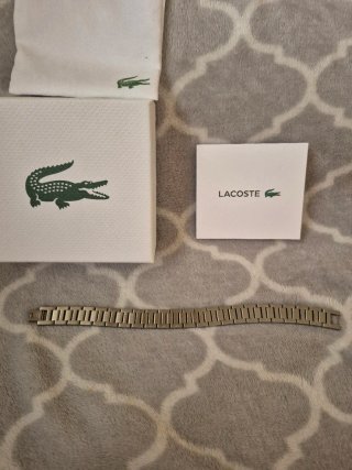 Pulsera Lacoste Plata