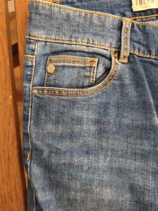 Pantalón vaquero pirata T38