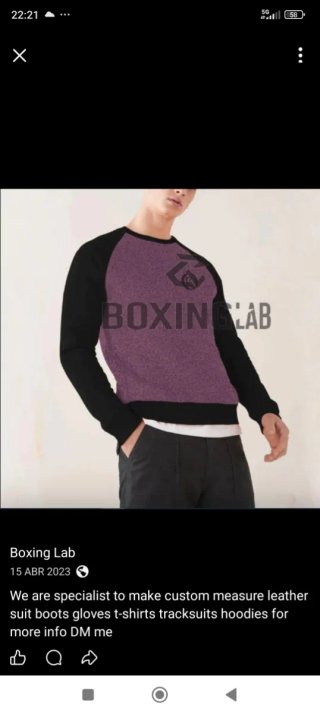 Ropa deportiva Boxing Lab