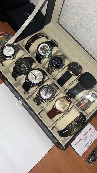 Estuche de Relojes y Pulseras