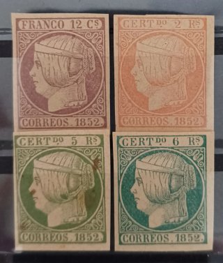1852 Reproducciones filatélicas