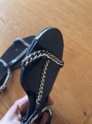 Sandalias Zara Talla 37 Cadena