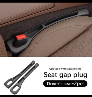 Espaciador Asientos Coche PU Plegable Elástico