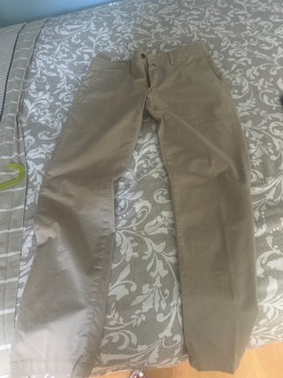 Pantalón chino beige talla S