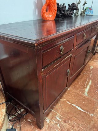 Aparador Chino Madera estilo Cerezo 1980