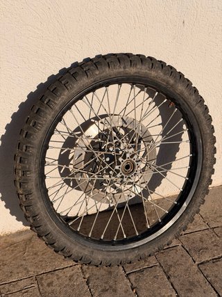Rueda moto 21 delantera completa
