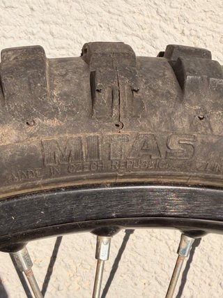 Rueda moto 21 delantera completa