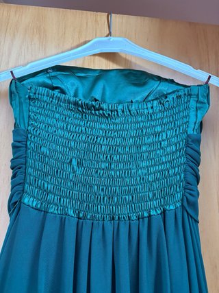 Vestido largo verde
