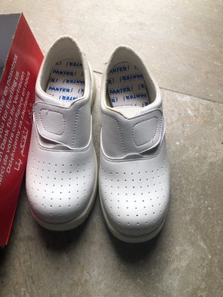 Zapatos de Cocina Panter Blancos