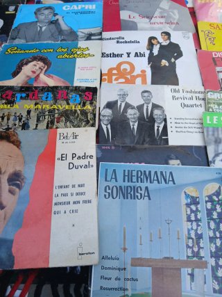34 Discos Pequeños Vinilo