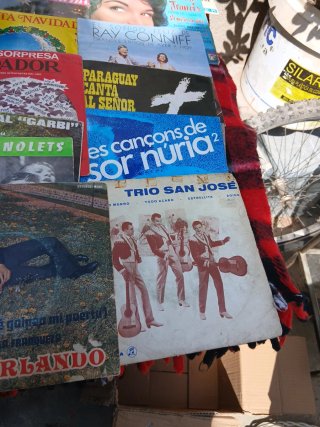 34 Discos Pequeños Vinilo