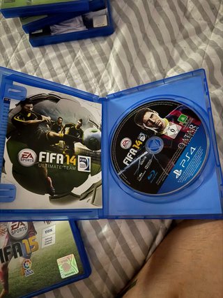 Lote 5 Juegos FIFA PS4