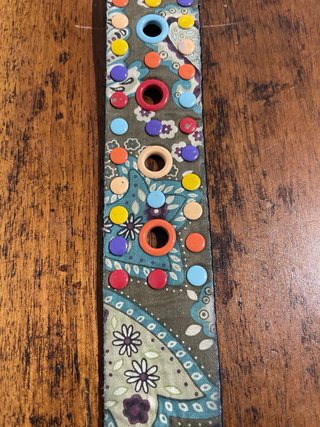 Cintura Napapijri Multicolor L. 103 cm h. 4 cm