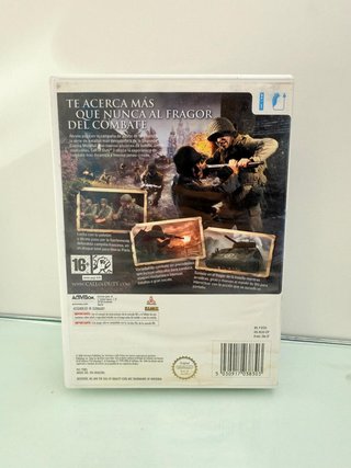 Videojuego Wii Call of duty 3