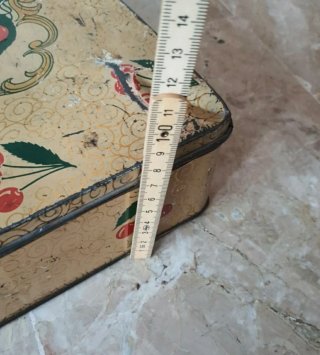 Scatola Latta Vintage Perugina Ciliegie
