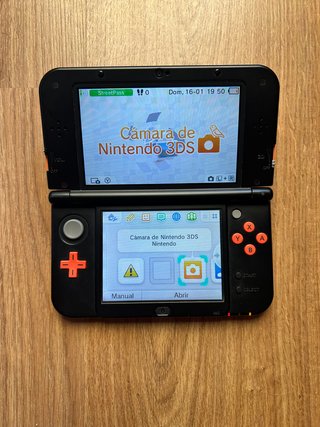 ‼️ NEW NINTENDO 3DS XL ORANGE BLACK IPS ‼️