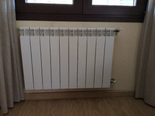 Radiador blanco 10 elementos