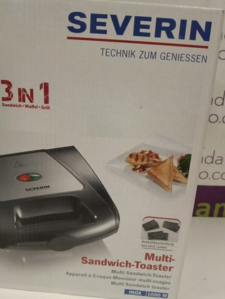 SANDWICHERA SEVERIN 3 IN 1