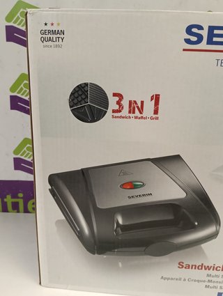 SANDWICHERA SEVERIN 3 IN 1