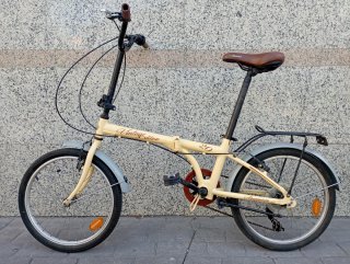 Bicicleta Plegable Aluminio Vintage Edition