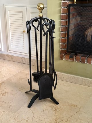 ¡URGE VENTA! Set completo de accesorios chimenea