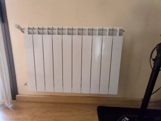 Radiador blanco 10 elementos
