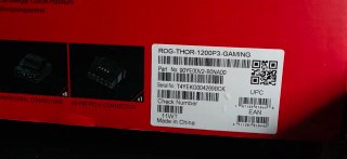 Fuente Alimentación ASUS ROG Thor 1200W Platinum 3