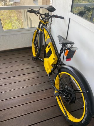 Bicicleta eléctrica exclusiva PG Bikes BlackBlock
