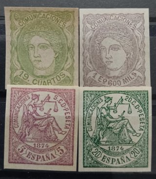1870/74 Reproducciones filatélicas