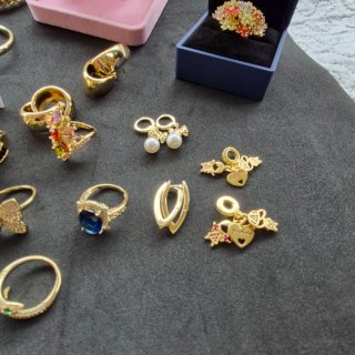 Lote Joyas Oro Laminado 14k