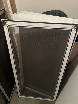 Juego de 6 mosquiteras blancas para ventanas