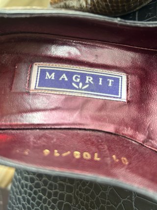 Zapatos de tacón Magrit piel serpiente