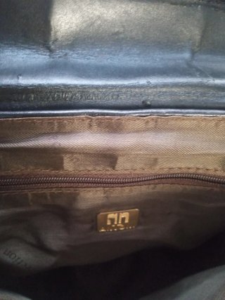Bolso de piel negro Antoni