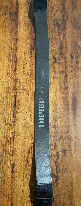 Cintura Bikkembergs Unisex L. 103 cm h.4 cm